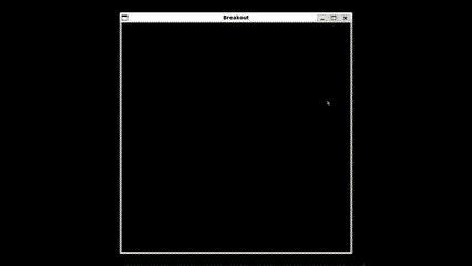 GIF for Atari Breakout Reinforcement Learning